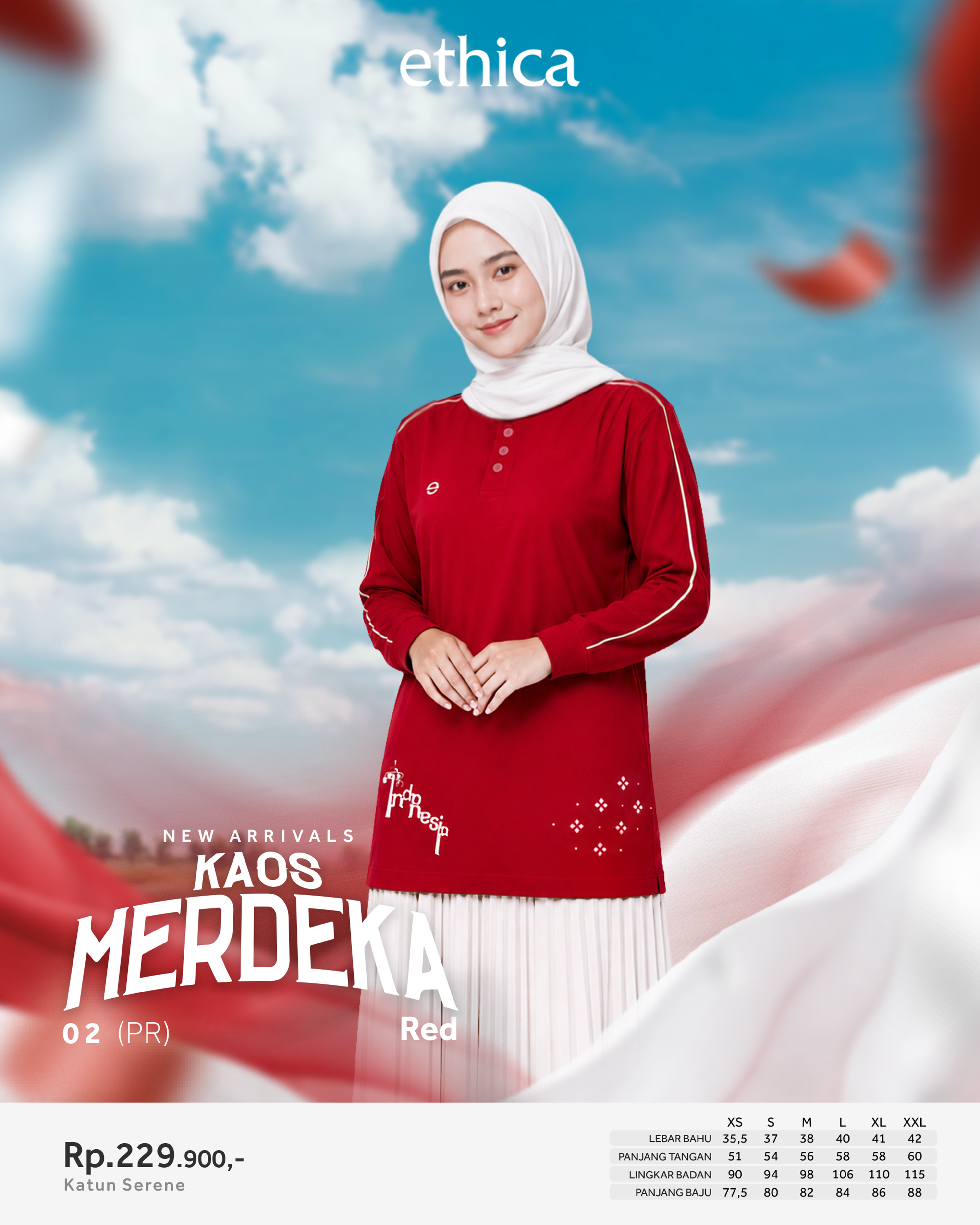 KAOS MERDEKA 02 (PR)